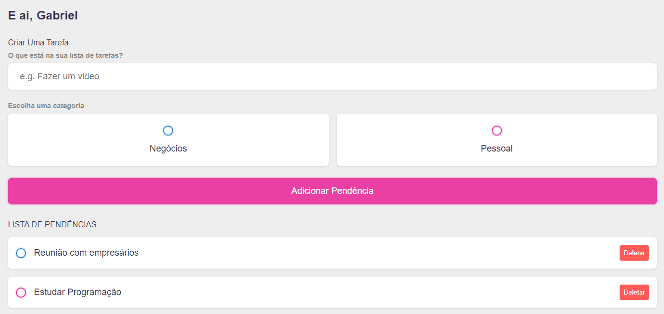 Todo List com VueJS